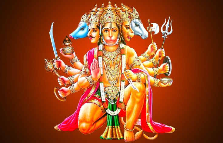 char mukhi hanuman